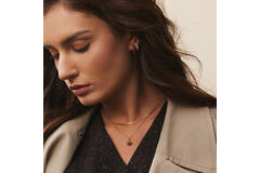  Lady Cozy - Silver / 14kt GP - 48cm
